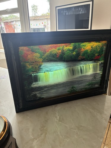 Vintage 70s motion waterfall - 70s,
